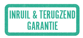 Omruil & terugzendgarantie stempel - Alensa