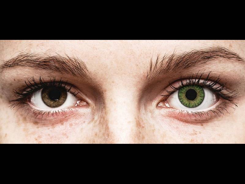 Groene contactlenzen - met sterkte - TopVue Color (10 gekleurde daglenzen)
