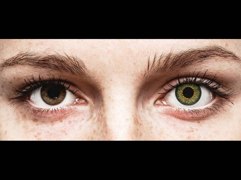 Groene contactlenzen - ColourVUE Glamour (2 kleurlenzen)