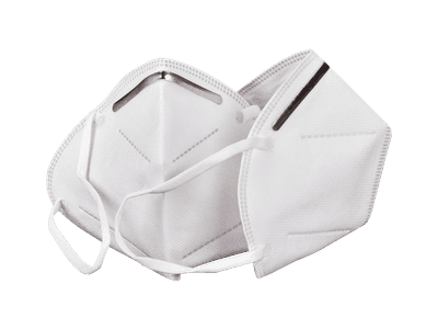 Mondneusmasker KN95 (2 stuks)